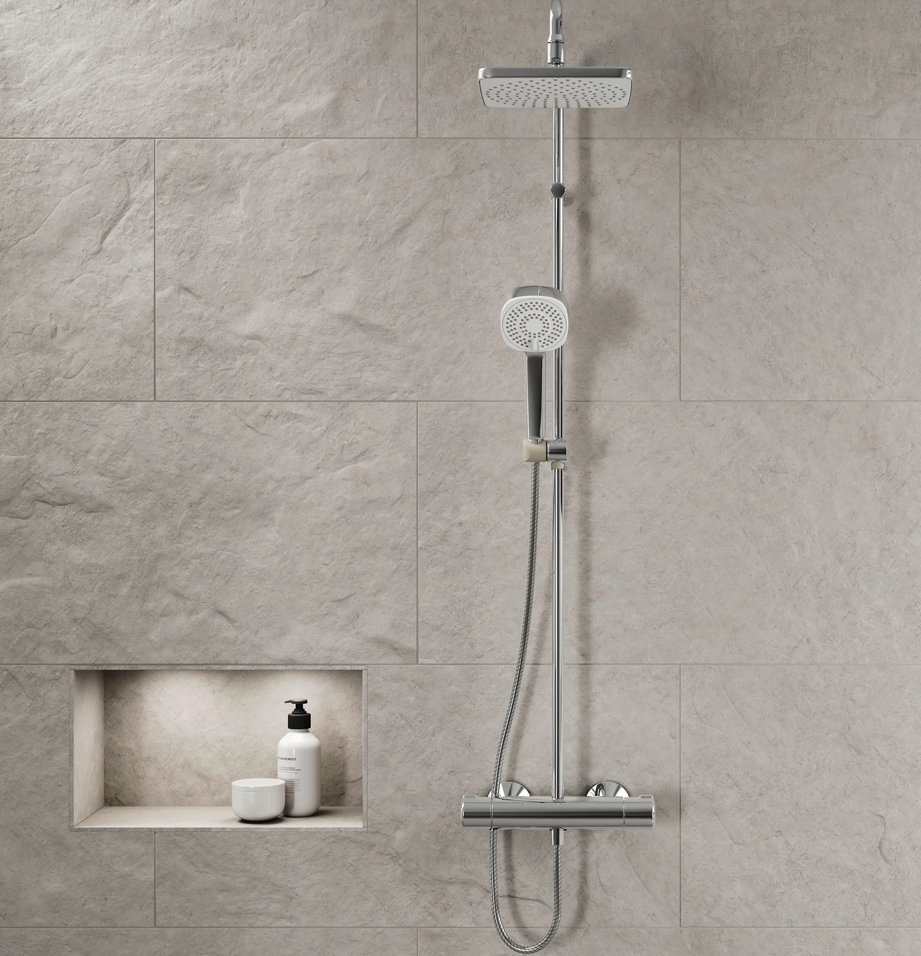 NRF4202524 - Oras Nova Style 7403 rain shower takdusj, krom - 