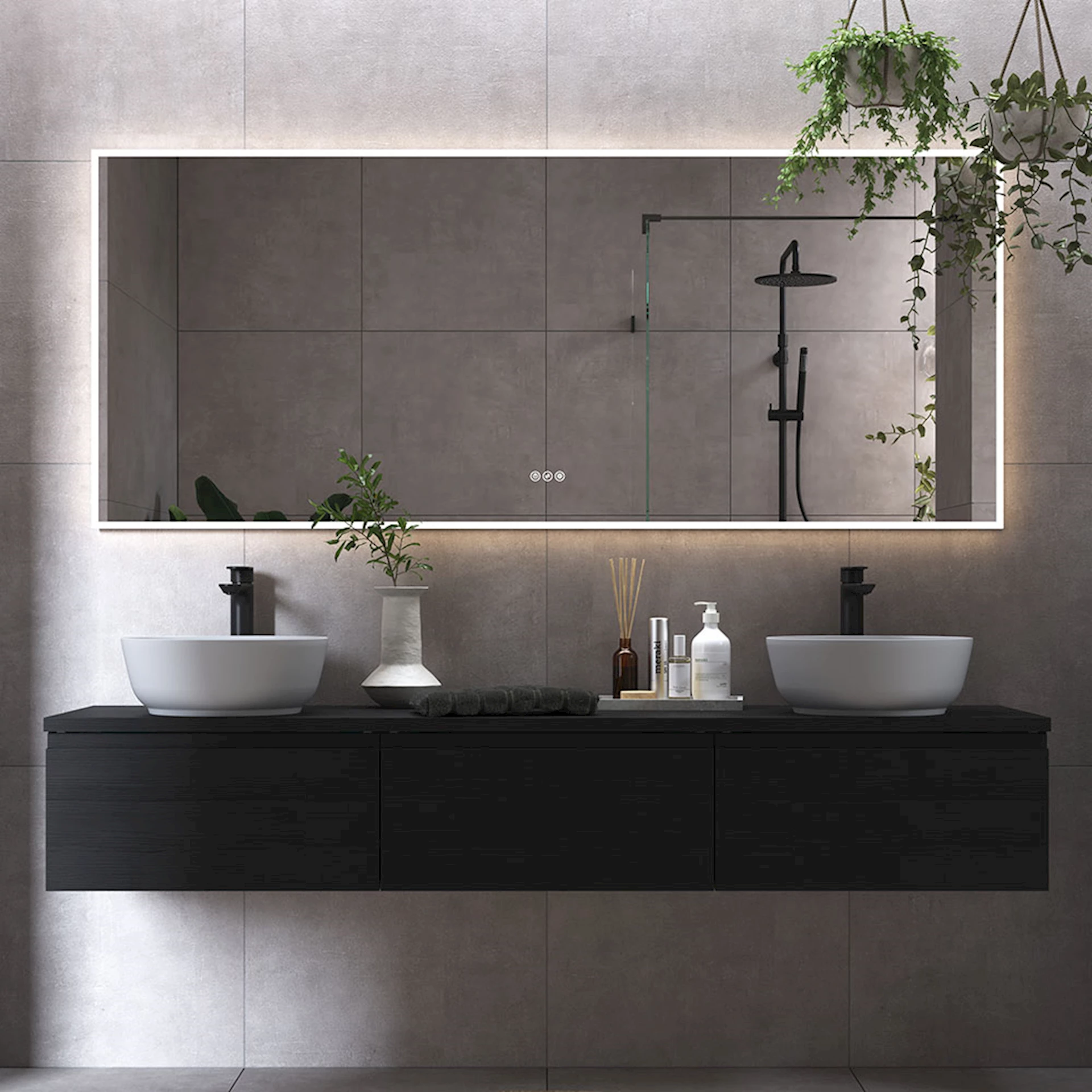 VB2025100 - Mie Demi 180 sort eik - 